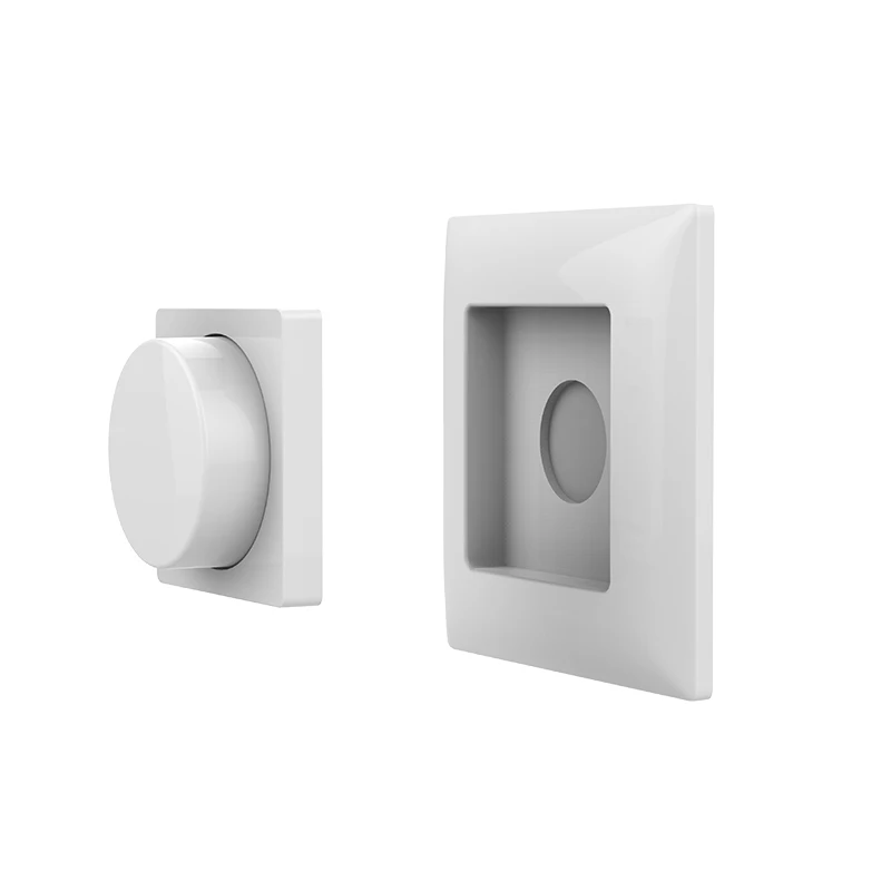 PK1 1 Zone RF Draadloze Draaiknop Paneel Afstandsbediening/PF1-2 RF 2.4G Wandmontage Paneelschakelaar 4-Knops Afstandsbediening voor Enkelkleurige LED Dimmer