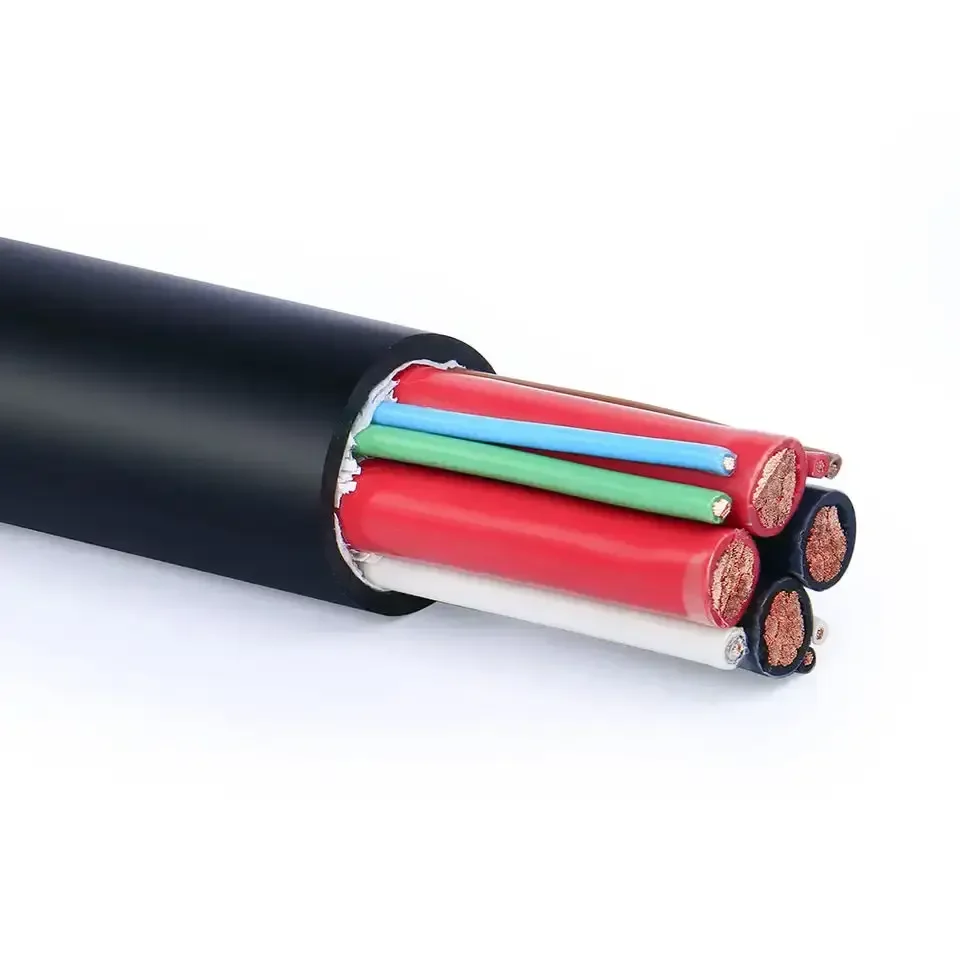 New Energy Electric Vehicle Charging Pile Shielding Line Copper Conductor Charge Cable for Wires Cables Cable Assemblies