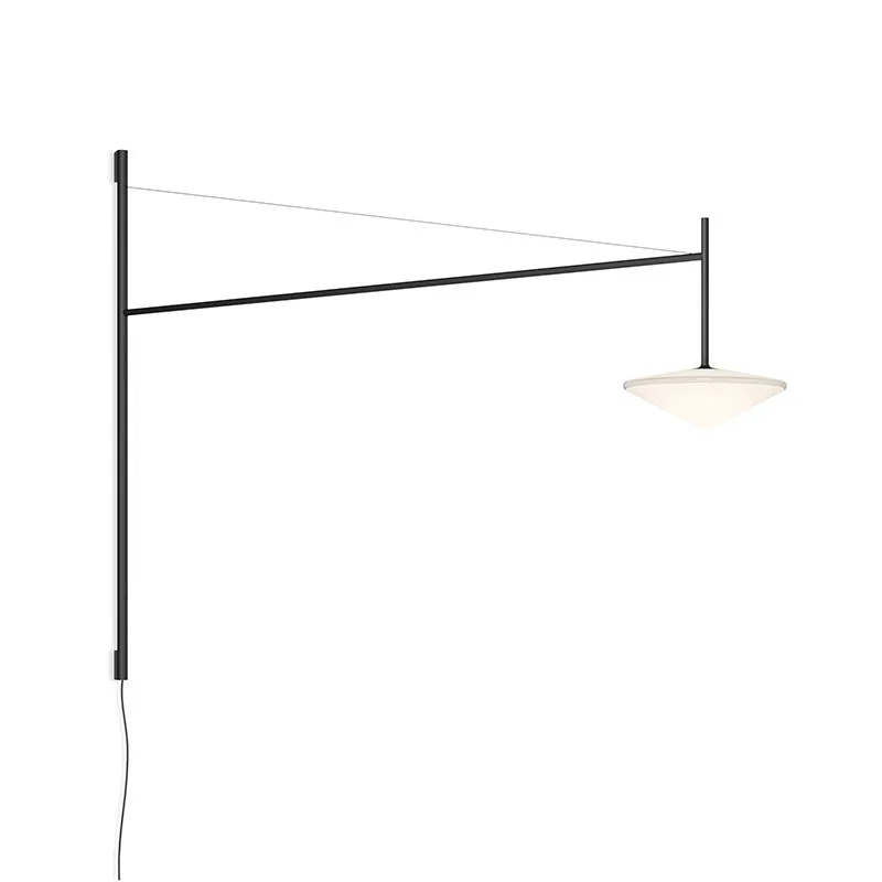 Nordic Long Rocker Arm LED Lâmpada de parede, luz de fundo, luz do corredor, decoração da sala, banheiro