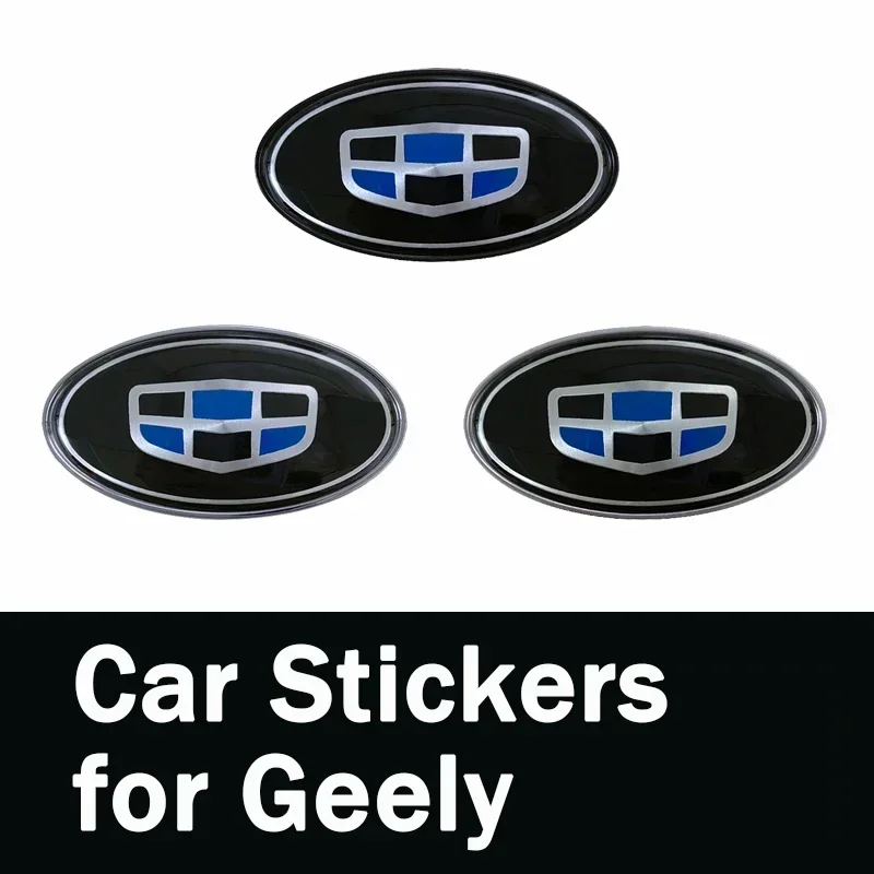 Металлическая Автомобильная наклейка для Geely Binyue Pro EC7 Emgrand GS Yuanjing X6 X3 Xingyue King Kong, задний хвост, боковая Модифицированная эмблема кузова