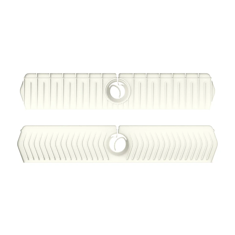 

Быстросохнущий силиконовый коврик-отбойник от брызг для смесителя, многоразовый, с быстрым отводом воды, легко устанавливается, впитывающий коврик для раковины