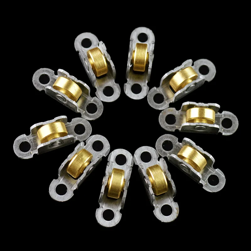 

20 шт./лот, ролики для раздвижных дверей и окон, металлический оконный шкив, ролики с тяжелыми подшипниками, колеса для дверей шкафа