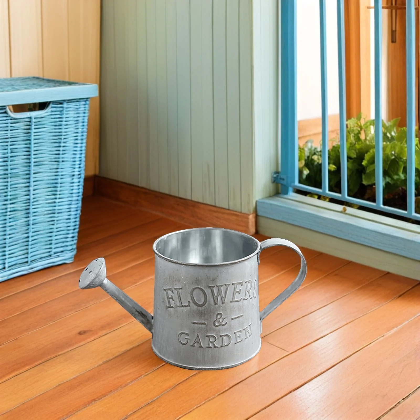 

4pcs Vintage Flower Buckethome Decorative Flower Storage Container For Retro Bucket Adornment Living Room