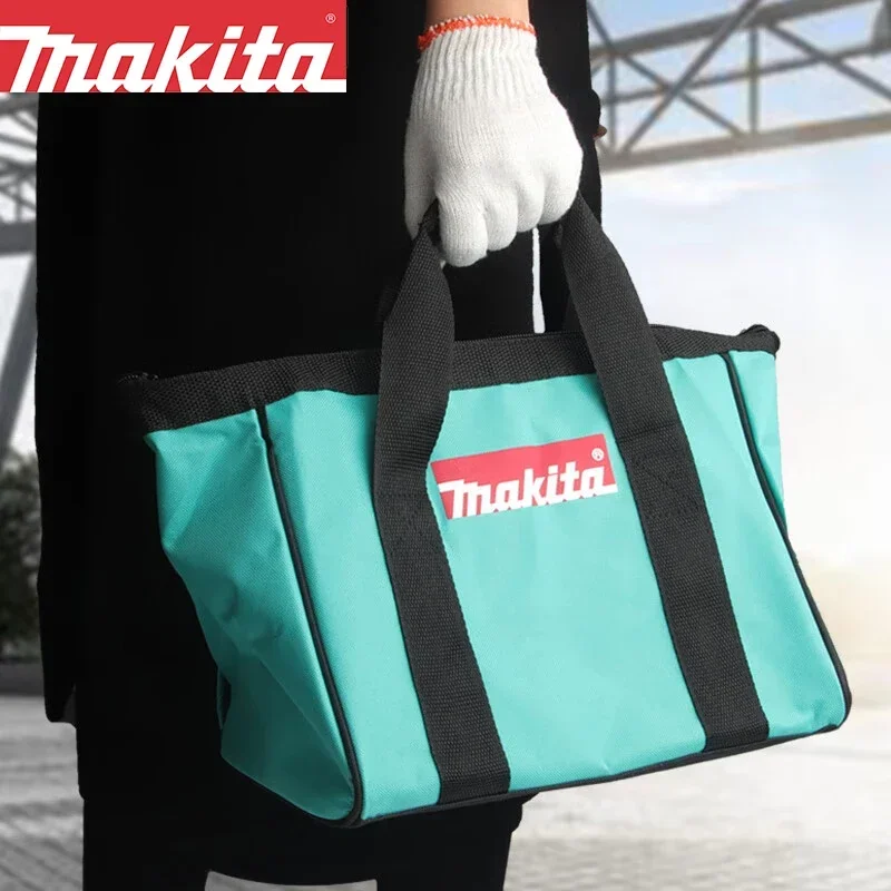 Makita 832035-1 Tool Bag Nylon Fabric Pull Chain Switch Portable High-Capacity Storage Hand Tool Bag