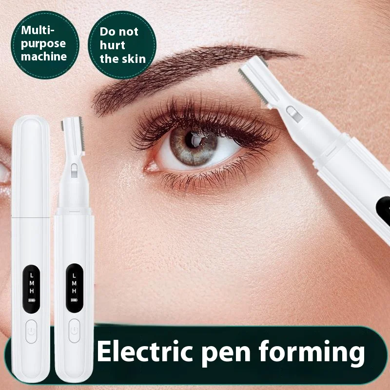 Electric eyebrow trimmer for women rechargeable mini private eyebrow trimmer shaving tool for beginners