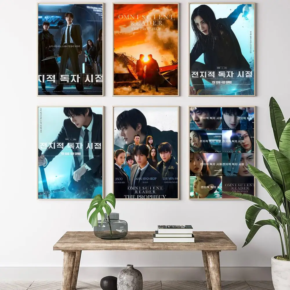 Movie O-Omniscient Reader The Prophecy Painting Calligraphy HD Canvas Poster living room bedroom bar aesthetic decoration