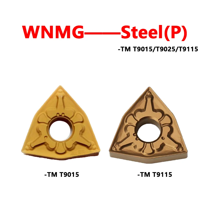 

100% Original Inserts WNMG WNMG080408 WNMG080412 WNMG080404-TM T9115 T9125 External Turning Tool Holder CNC Lathe WNMG060404