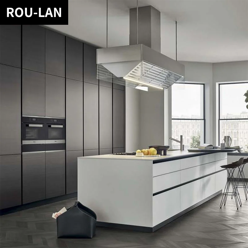 تخصيص المطبخ جزيرة خزانة أدوات المائدة خزانة طاولة الطعام خزانة أثاث المطبخ