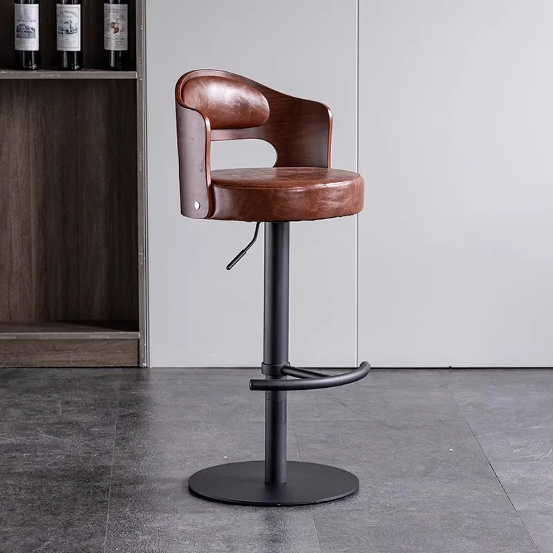 

Luxury Bar Furniture Sets - Simple High-Stool Chairs with Adjustable Height for Home, Outdoor & Commercial Use