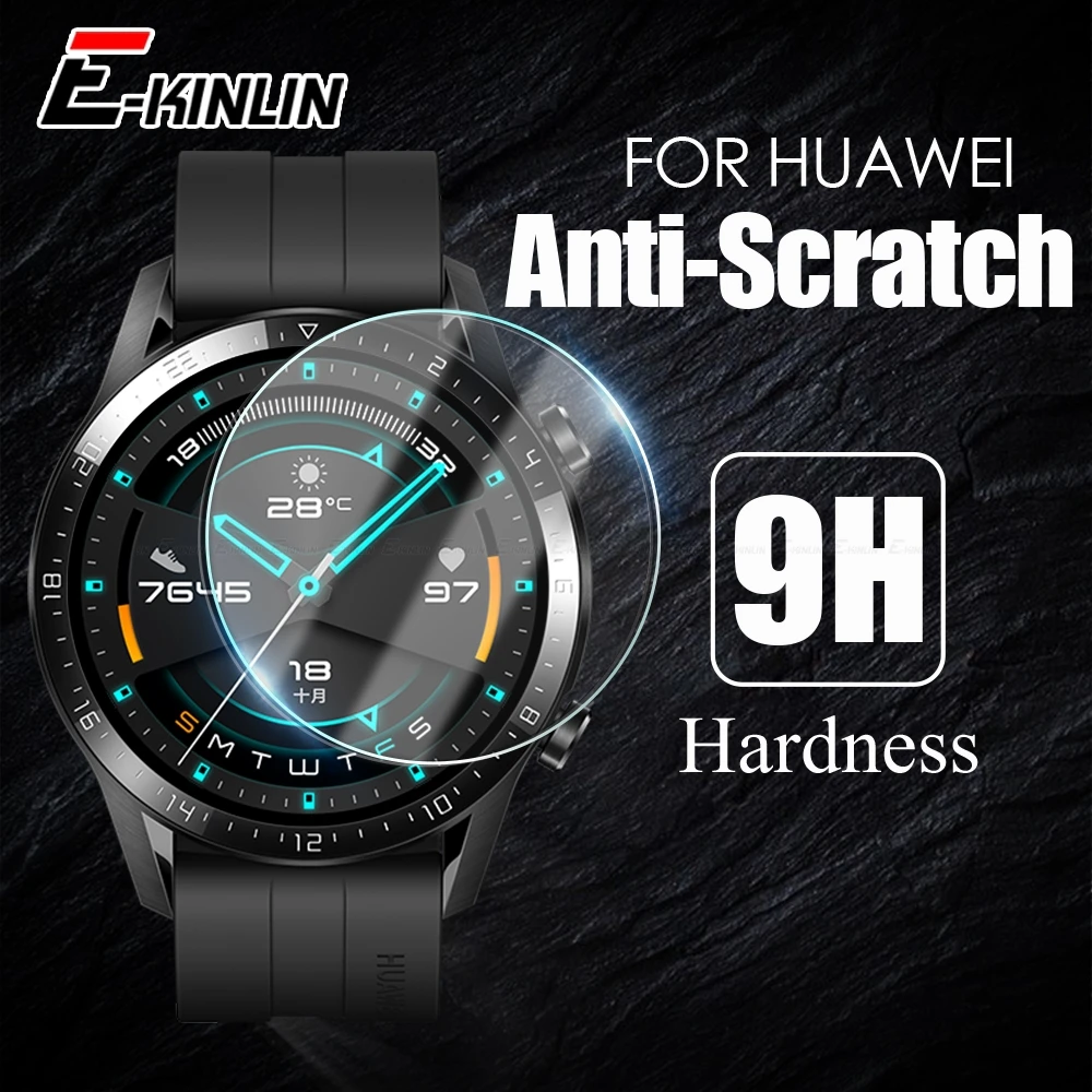 2.5D Clear Tempered Glass For Huawei Honor Magic Watch GT 2e 2 Pro 4G 42mm 46mm Smart Watch Screen Protector Protective Film