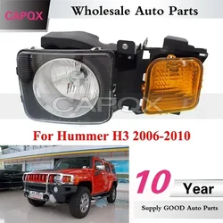 CAPQX-Faro de parachoques delantero para Hummer H3, faro delantero sin bombilla, 2006-2010