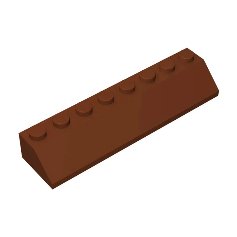 MOC 10 قطعة الطوب جزء 4445 المنحدر 45 2x8 اللبنات عدة منزل القلعة المنحدرة سقف الجسيمات لغز لتقوم بها بنفسك لعبة هدايا عيد ميلاد طفل