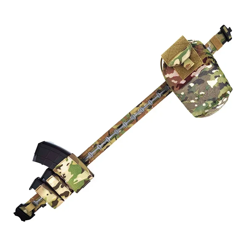 حزام تكتيكي Airsoft مشبك سريع الإصدار حزام مولي للصيد في الهواء الطلق القتالية للرجال حزام Rps متين اثنين في واحد 1.75 بوصة