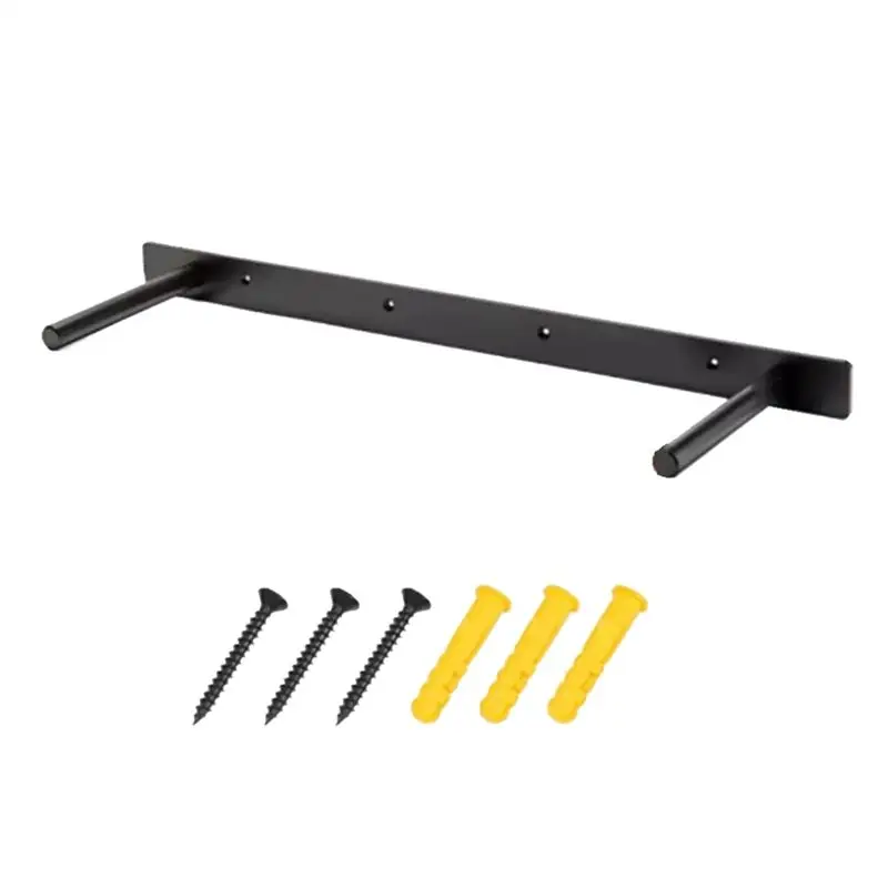 Happy New- European And American Wall Board Concealed Blind Hole Support Frame Metal Wall Floating Shelf Rack