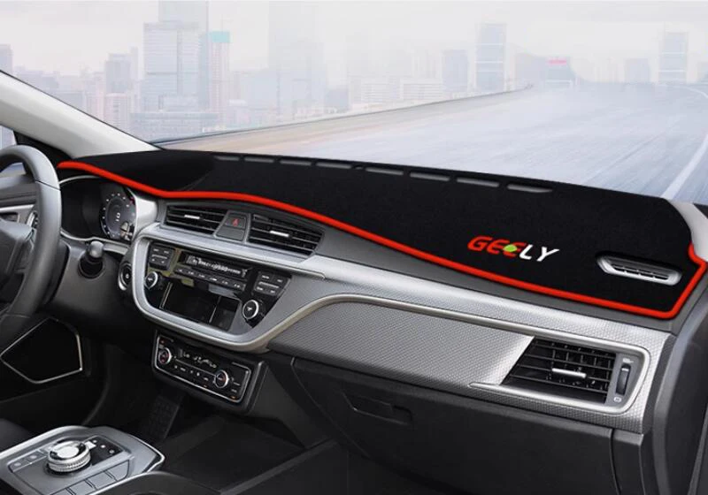 

Car Dashboard Cover Car Avoid Light Pad Anti-Dirty Mat Sun Shade Pad For Geely Emgrand L EV Pro