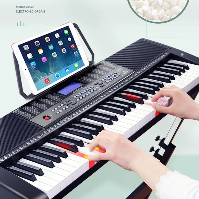 Electronic Organ Adult Children Teachers for Beginners 61key Adult Professional Teaching Teclado Piano Electronic Organ AA50EO