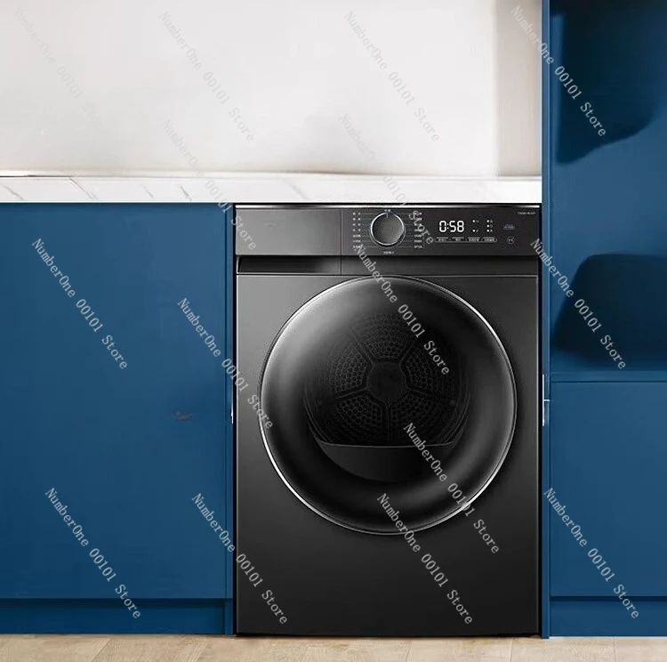 

Heat pump dryer household drum automatic 10kg ultra-thin clothes dryer TH02