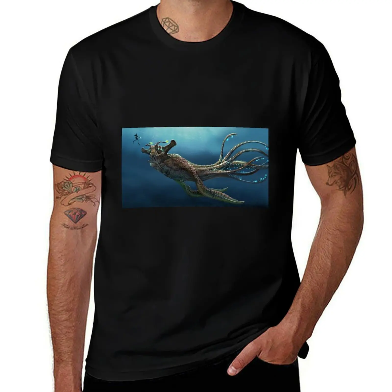 

Sea Emperor Transparent T-Shirt summer tops tshirts personalised football t shirt mens graphic t-shirts