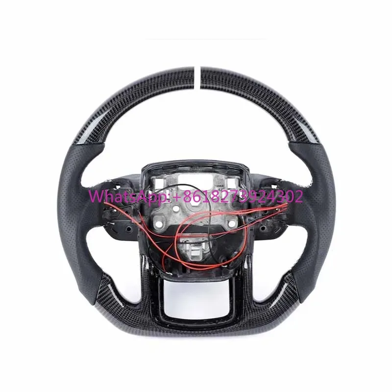 

Car Steering Wheel Fit for Land Rover Range Rover Sport L494 Convertible Custom Alcantara Leather Carbon Fiber Steering Wheel