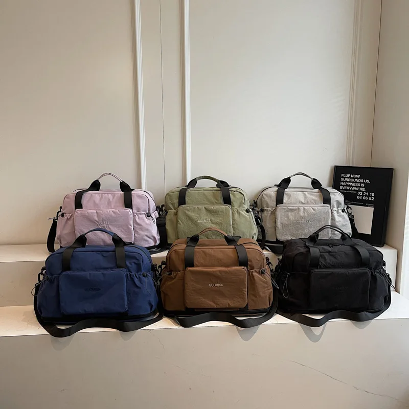 

Hot Sale Newest Large Capacity Expandable Foldable Travel Bag Short Distance Handheld Luggage Bag For Women