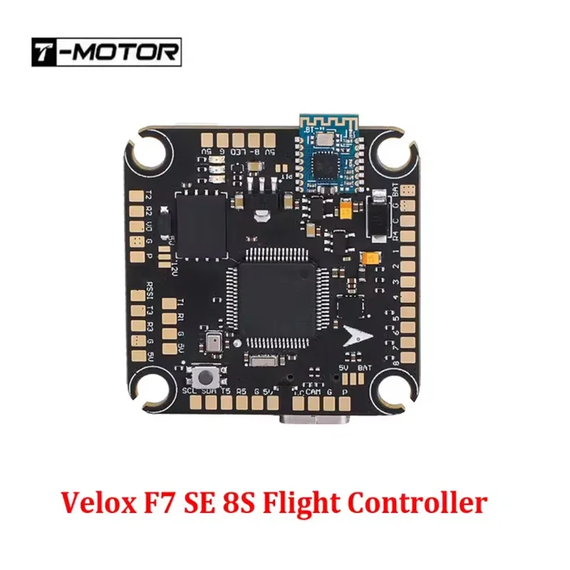 T-Motor T-Hobby Velox F7 SE 8S Flight Controller 70A SE 8S 4In1 ESC Stack Combo for RC FPV Long Range Drone
