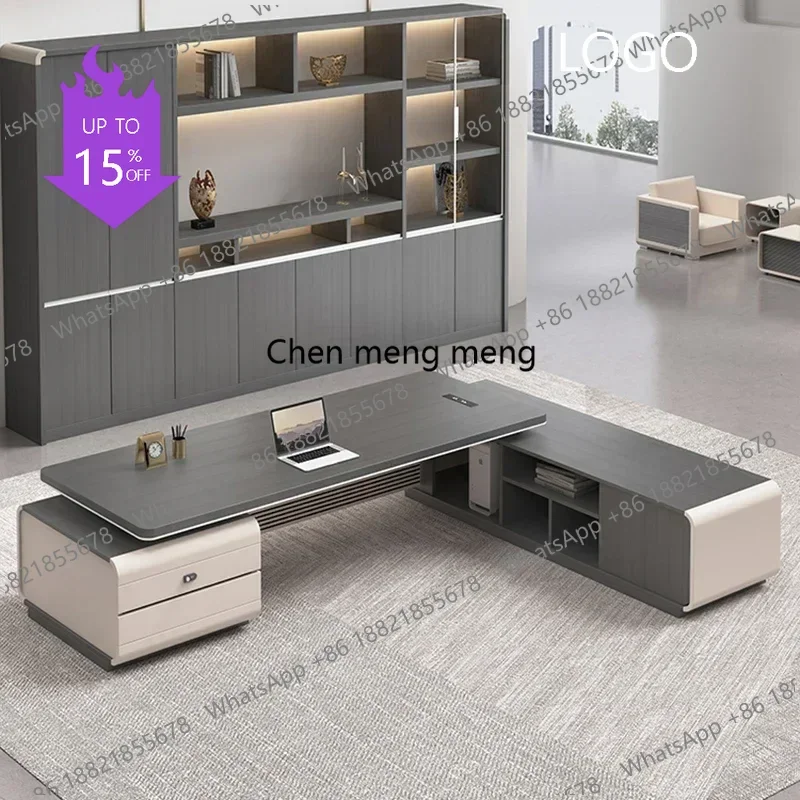 

Офисный стол руководителя, стол для домашнего кабинета, профессиональная мебель, современный стол для чтения и конференций, дизайнерский стол, модная мебель