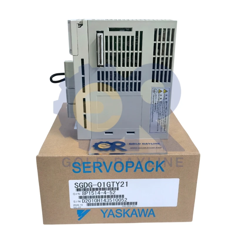 Novo servo drive SGDG-01GTY21 Yaskawa em estoque envio rápido