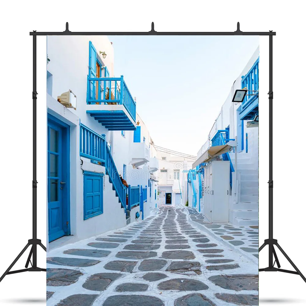 SHENGYONGBAO Европейский стиль ретро уличный морской пейзаж свадебные фотографии для новорожденных и домашних животных