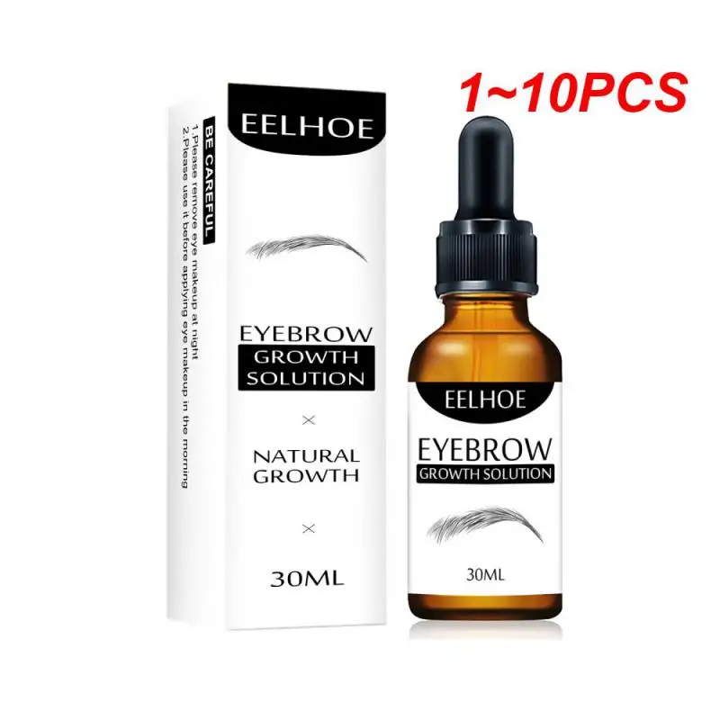 1~10PCS Eyebrow Growth Oils Eyelash Regeneration Essential Oil for Women Men Unisex Skin Care