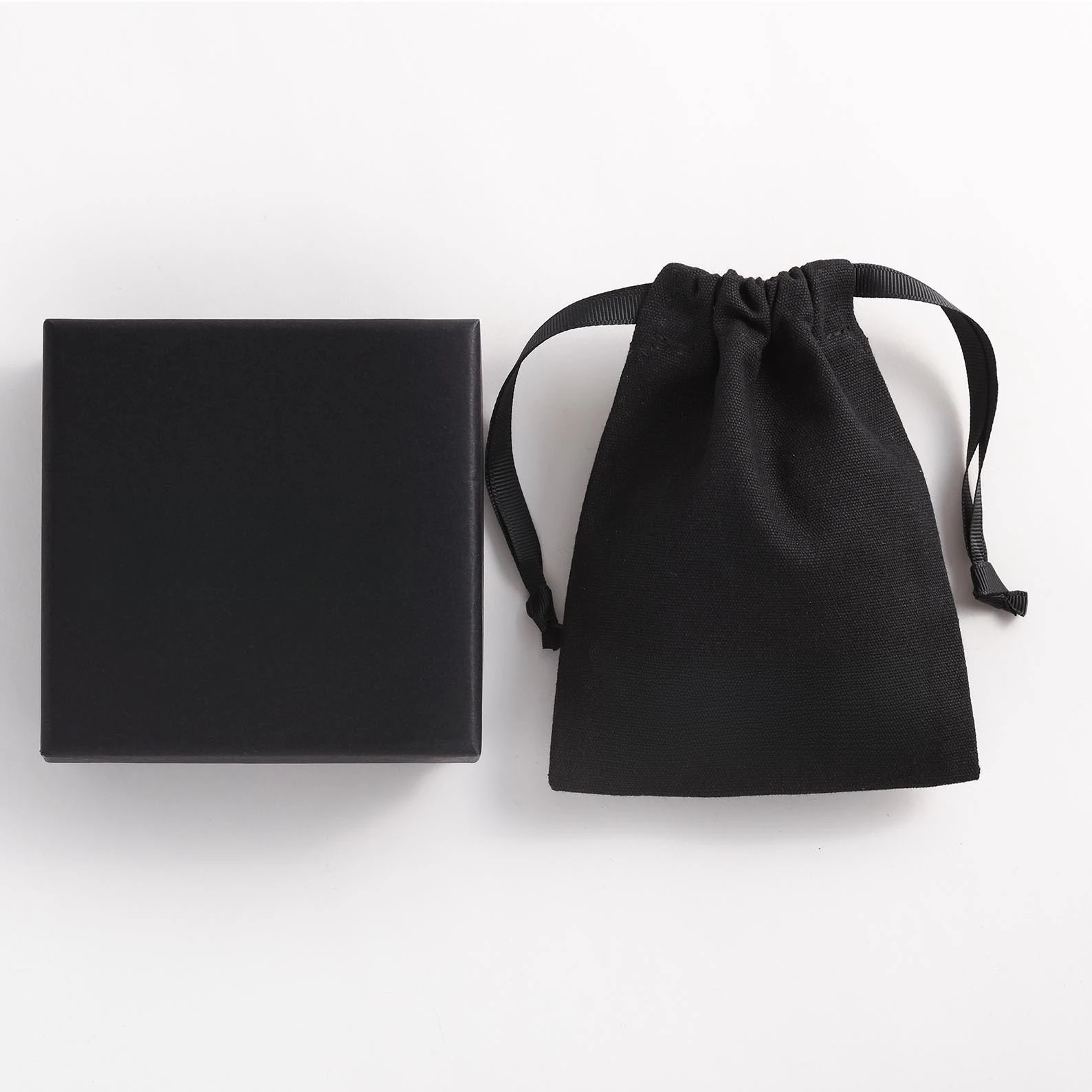 Jewelry Canvas Drawstring Bag with Customized Logo, Cotton Bag, Collection of Cultural Items Storage Bag