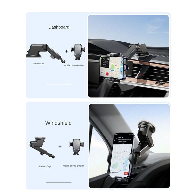 JOYROOM For Luminary Series Car Phone Holder Dashboard Suction Cup Car Universal Models Can Be Rotated Bracket Easy Install