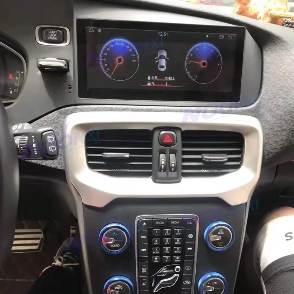 Android Car Radio Stereo For Volvo V40 2011-2018 Multimedia Video Player GPS Navigation Wireless Carplay Original Car System 4G