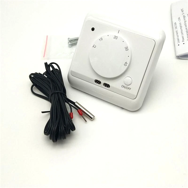 AC200~240V  Electric Heating Temperature Regulator Knob Thermoregulator