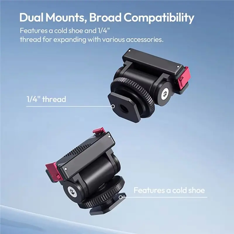 [NEW A09R!】 OA27 Magnetic Adapter Tripod Mount For DJI Action 6/Nano Quick Release Cold Shoe Mount With 1/4