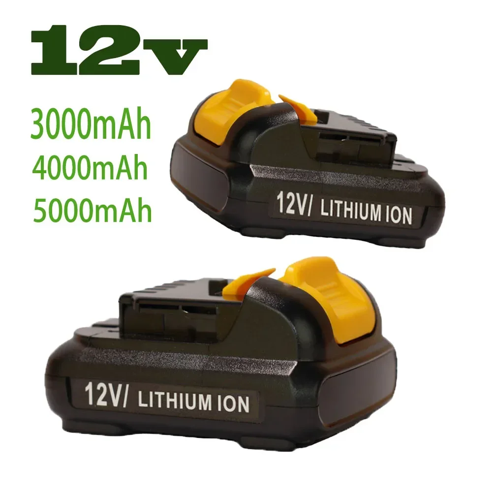 12V 3.0Ah 4.0Ah Lithium-ion Battery Replacement Li-ion Batteries for Dewalt DCB120 DCB124 DCB122 DCB125 DCB123 Power Tools