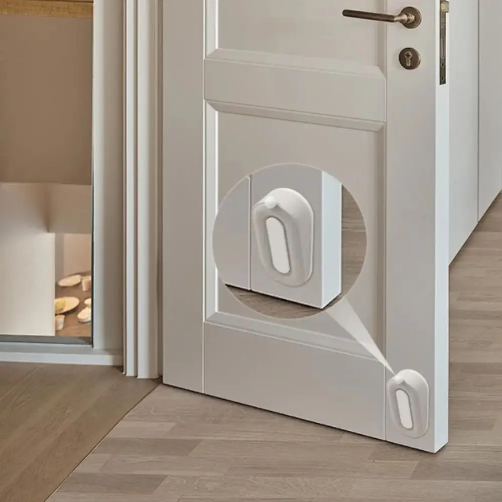 

Съемный дверной стопор в форме пончика, конструкция всасывания, дверные упоры, клейкая основа, клиновидный тип, стопор для предотвращения столкновений, домашнее использование