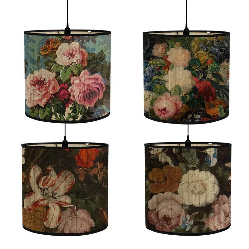 Chinese Retro Style Lamp Shade Bamboo Art Chandelier Pendant Kitchen Hallway Cafe Home Homestay Decor Ceiling Lampshades