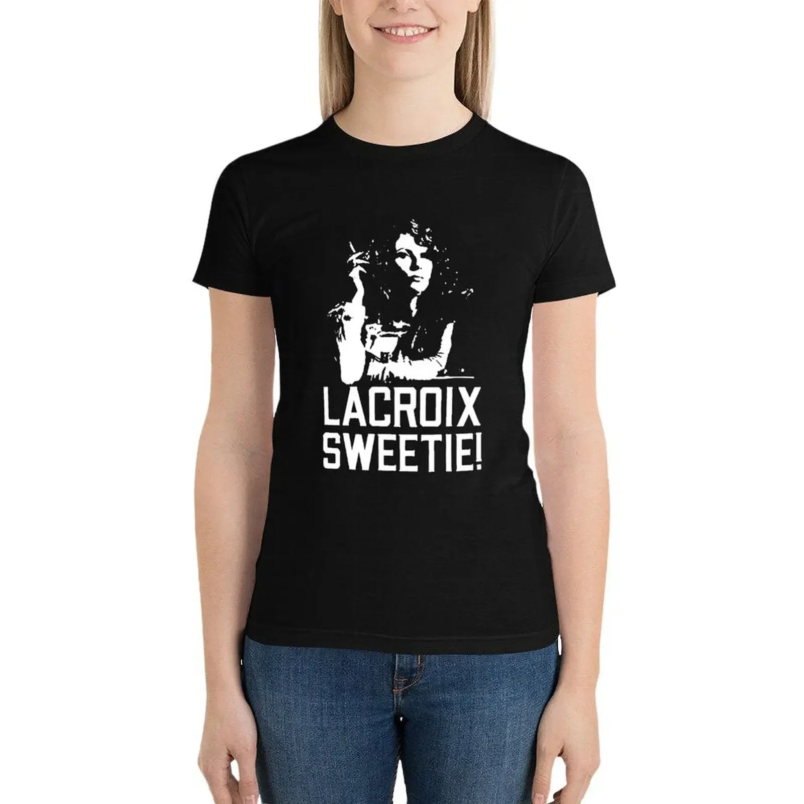 More Then Awesome Absolutely Fabulous Eddie Absolutely Fabulous Lacroix Sweetie T-Shirt graphics Women t shirt