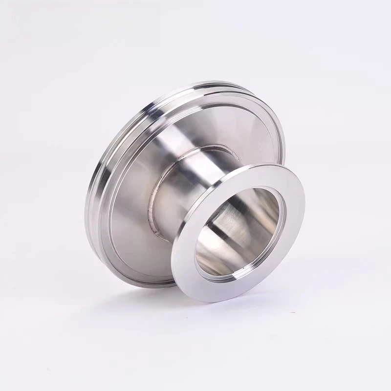 Stainless Steel Vacuum Reducer, ISO to KF Size Transition Adapter, Compatible with ISO63 80 100 & KF16-50