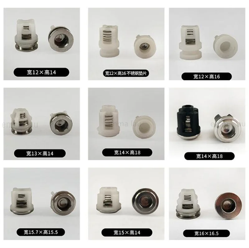 12-20MM Outer Diameter Cleaning Machine Check Valve High Pressure Cleaning Machine Pump Head Fittings Inlet Outlet Water Valves