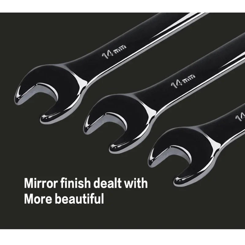 Double Open End Wrench 5.5-7~41-46mm Hand Tools  Double Head Nut   Hex Spanner Wrench For Hex Nuts Car Repairing Tool