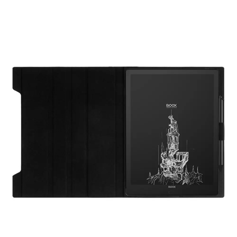 

Складной чехол премиум-класса для электронных книг с прорезью для ручки, износостойкая задняя крышка, кожаный чехол-книжка с защитой от падения для Onyx BOOX Note5 +