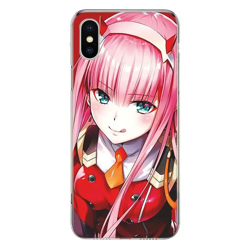 Darling In The Franxx ZERO TWO 002 Phone Case For Apple iPhone 11 12 13 14 15 16 Pro Max 7 X XS 8 Plus + Mini SE Customized Prin