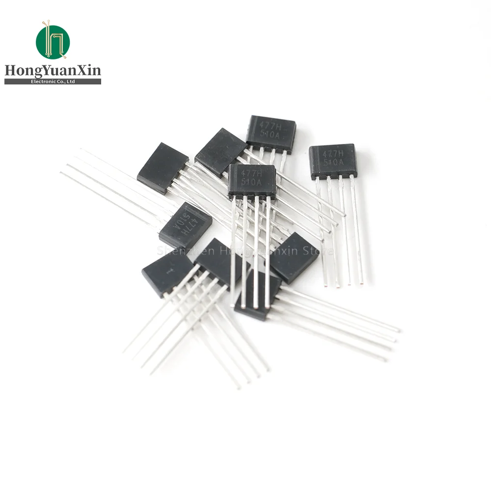 10Pcs/477 Hall Element MA477 MH477 ATS477 FS477 477A Single Turn Fan Hall Sensor