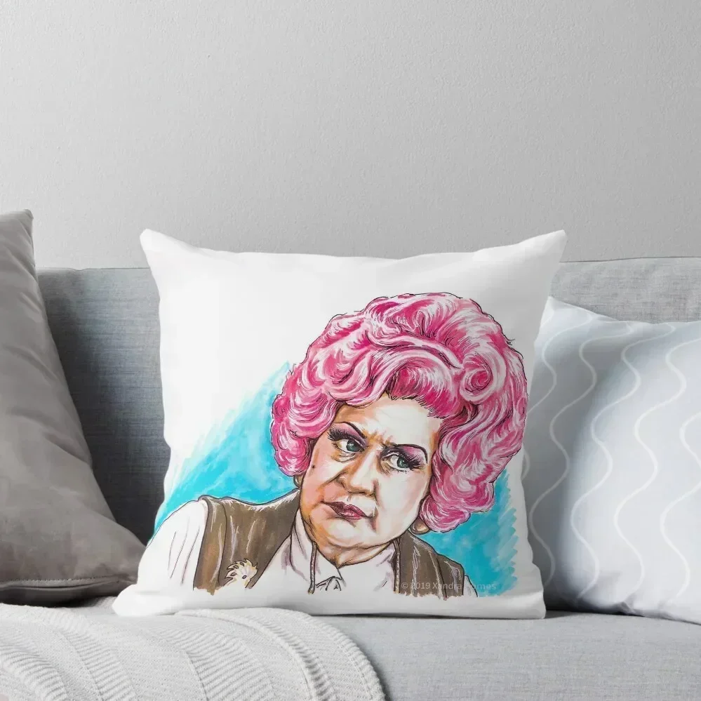 

Mrs. Slocombe - AYBS Throw Pillow bed pillows Room decorating items christmas pillowcases anime girl pillow