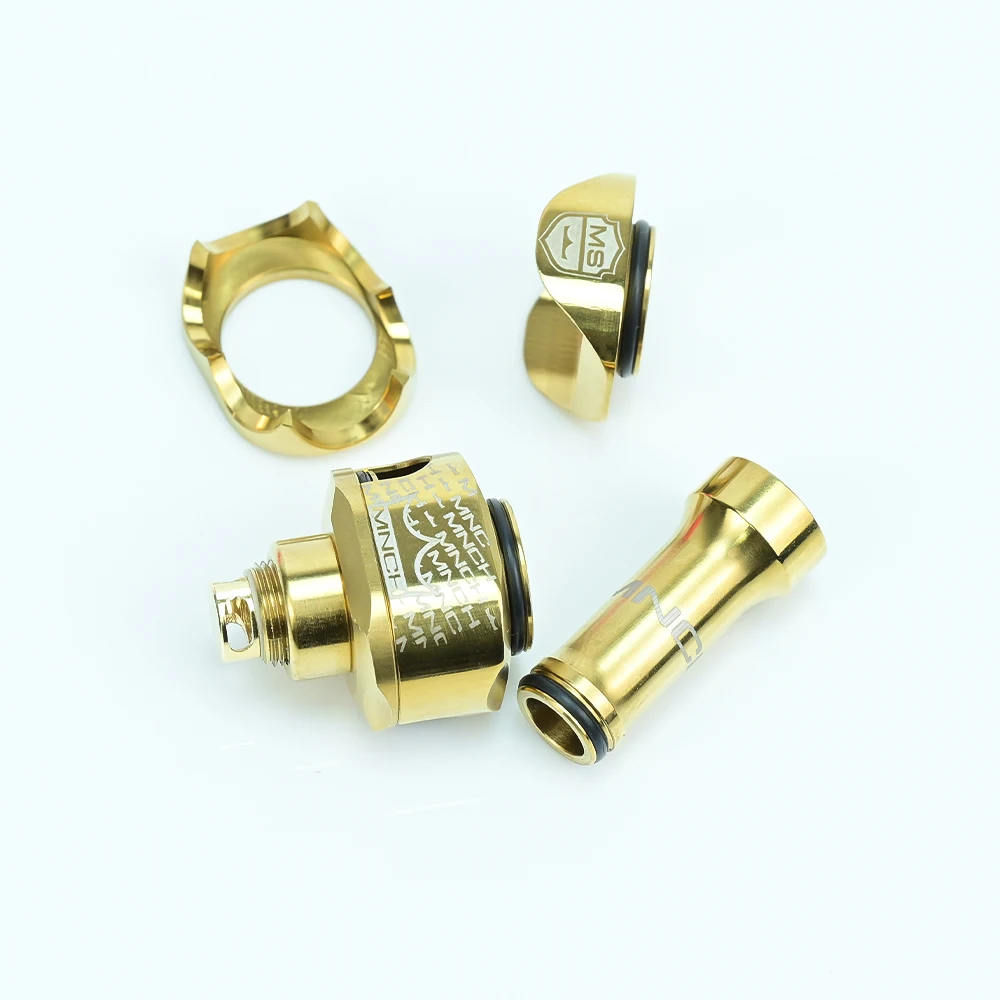 RBA Monarchy Mobb MS Inverted Duck Wolfcoolvape 316ss 2.5 / 3 / 3.5 / 4 Billet AIO Boro Mod replacement coil - related product image