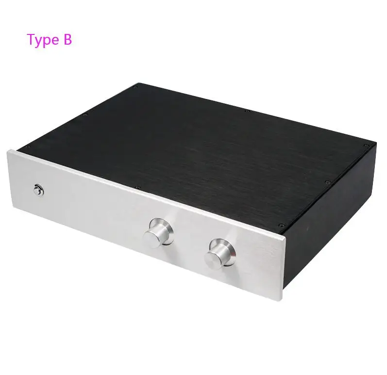 عرض 430 ارتفاع 92 عمق 358 هيكل ألومنيوم لتقوم بها بنفسك HiFi مضخم الصوت الإسكان Preamp Case 4309