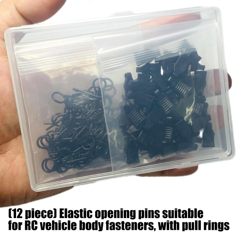  Universal Elastic Locking Pins Remote Car Body Clip for Remote Vehicle Quick Releases Design Easy Setup
