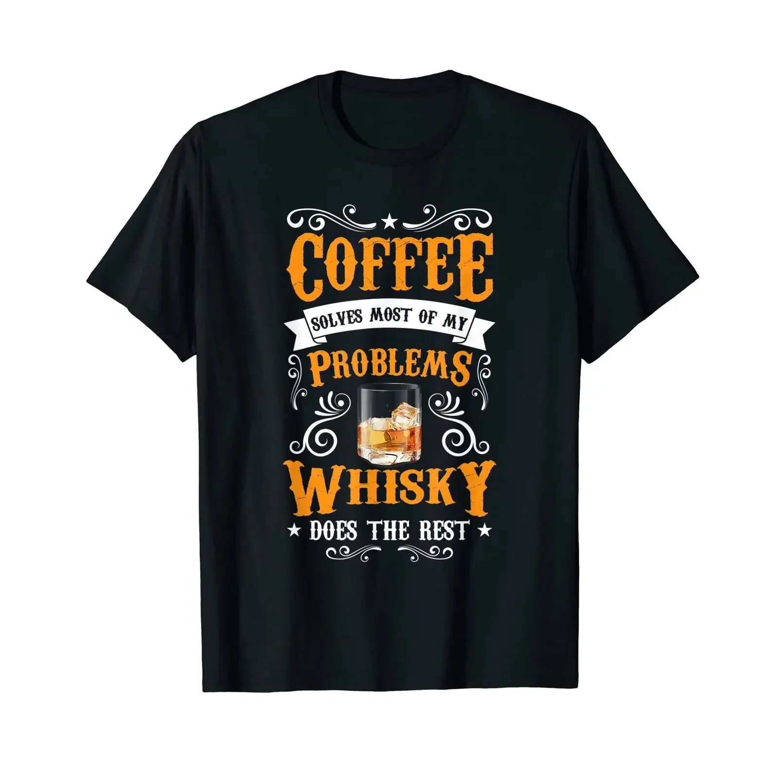 Men's Islay Single Malt Whisky Drinker I Mag Coffee T Shirt vintage Washed graphic homme Comfortable streetwear