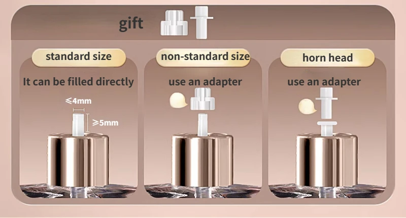 5/8 ml mehrfarbige Glas-Mini-Parfümflasche mit Sprühpumpe, tragbar, leer, nachfüllbar, Zerstäuberflasche für Reisen, unverzichtbar – Detail 10